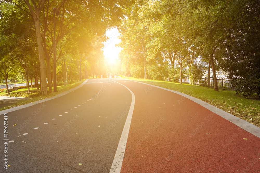 Fototapeta premium Running Fitness Track