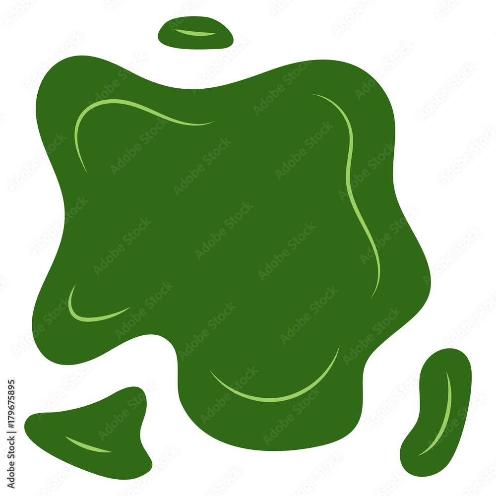 Green splash on a white background. Vector illustration
Green splash on a white background. Vector illustration