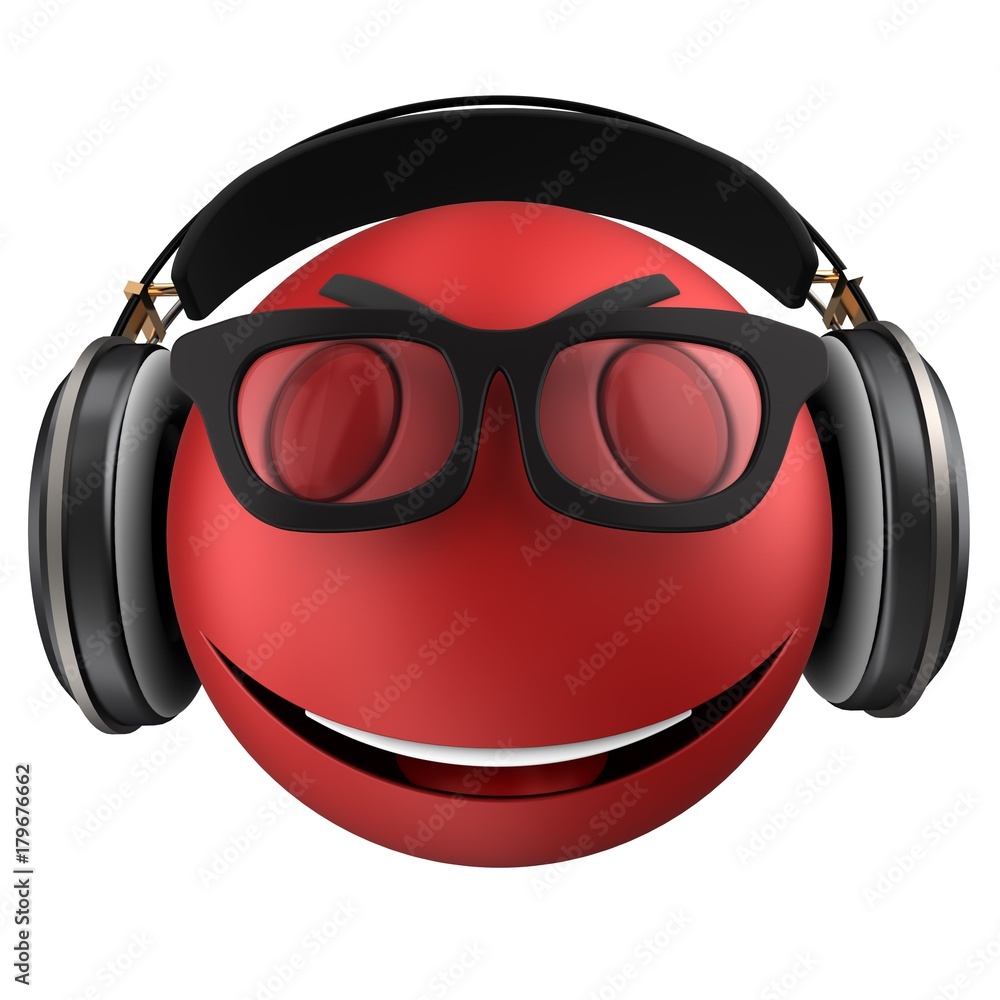 3d red emoticon smile 3d red emoticon smile