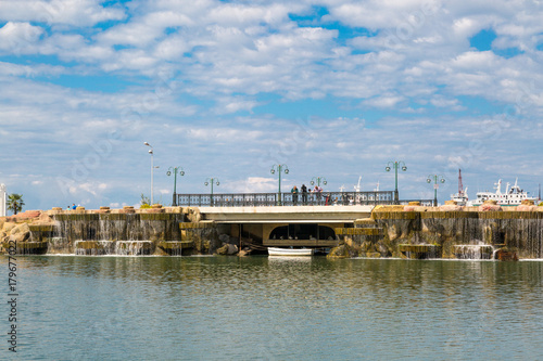 Wallpaper Mural Artificial Waterfall by Small Lake Torontodigital.ca