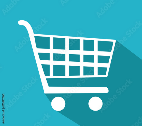 Vector shopping cart icon