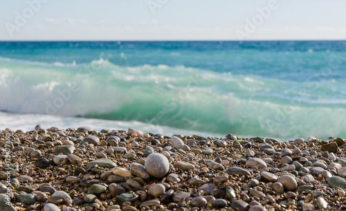 Sea and pebble