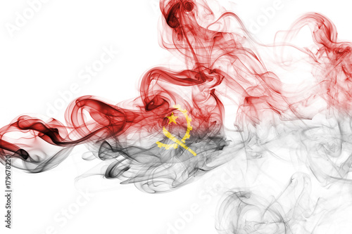 Angola smoke flag