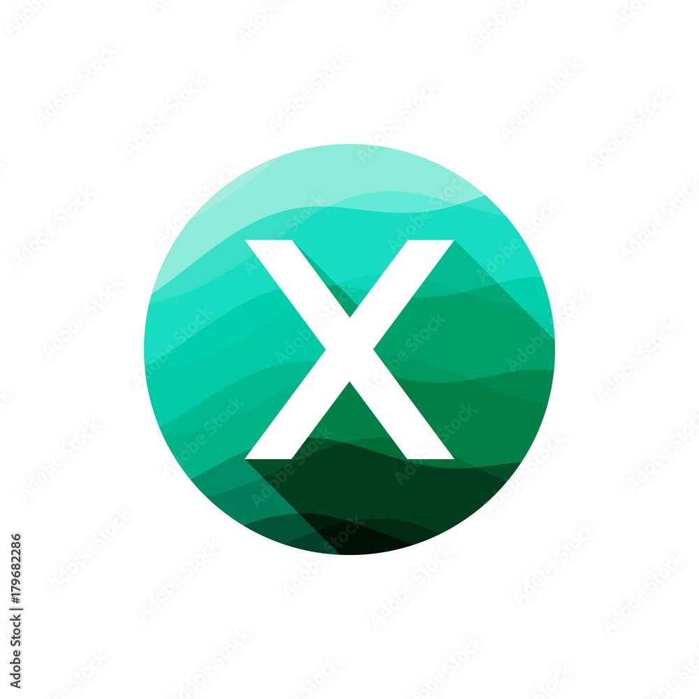 initial letter logo circle abstract initial letter logo circle abstract