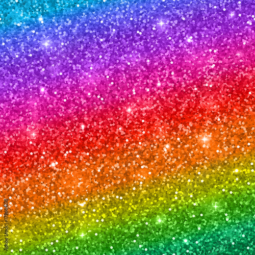 Multicolored glitter background. Vector