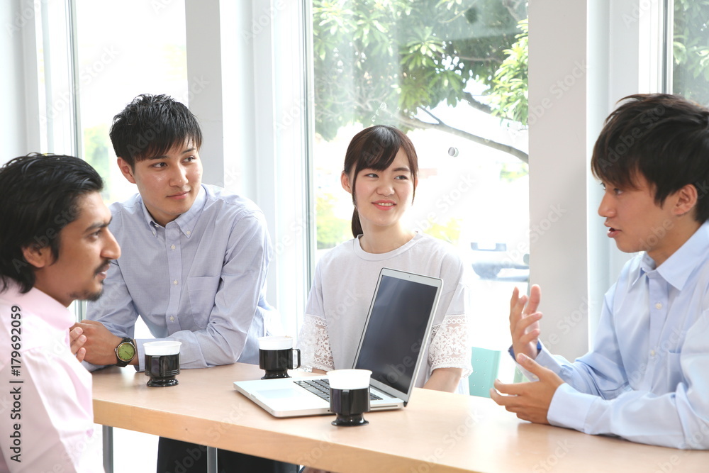 Obraz premium ミーティングイメージ