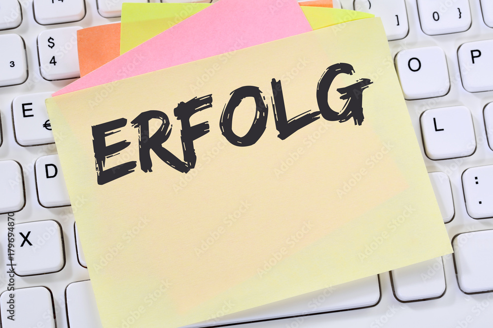 Erfolg erfolgreich Gewinn gewinnen Karriere Notizzettel Business Konzept Erfolg erfolgreich Gewinn gewinnen Karriere Notizzettel Business Konzept