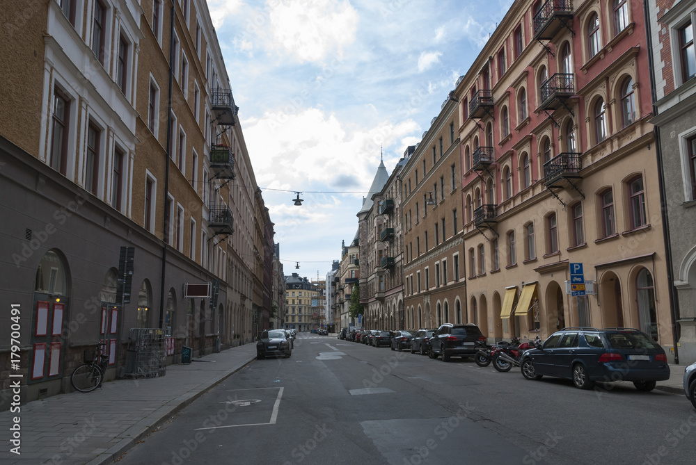 Riddargatan in Stockholm Sweden
