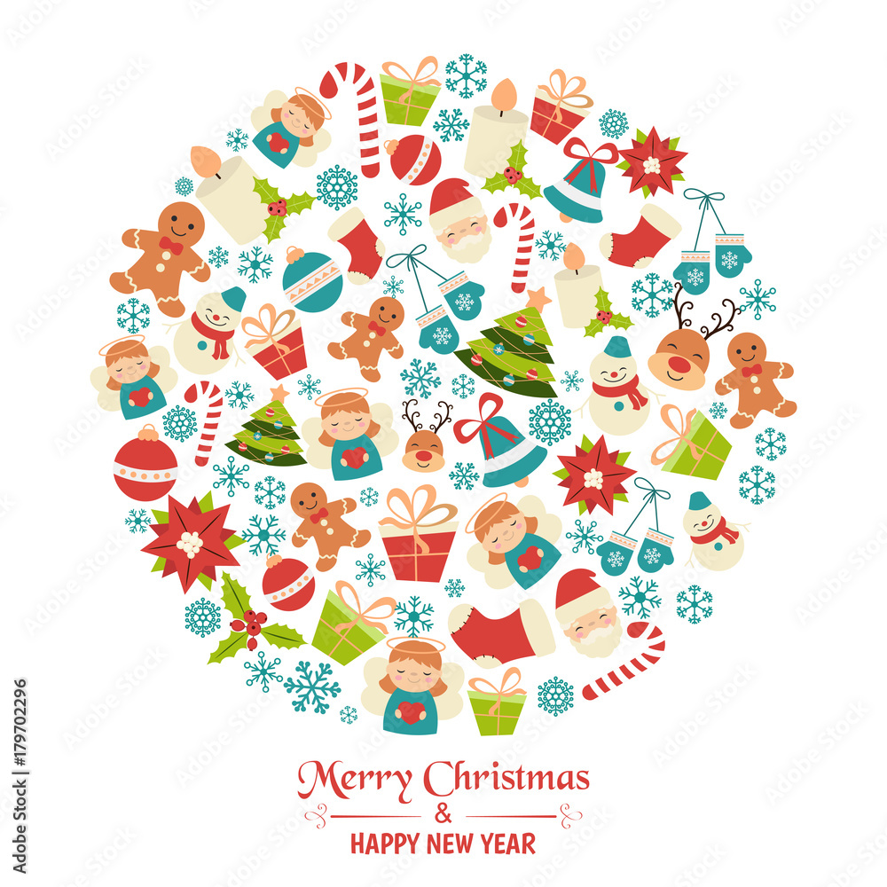 Christmas greeting card Christmas greeting card