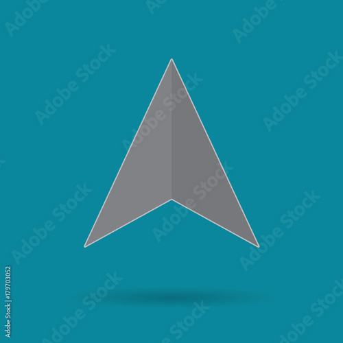 navigation icon- vector illustration photo