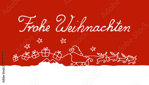 Nikolaus mit Schlitten