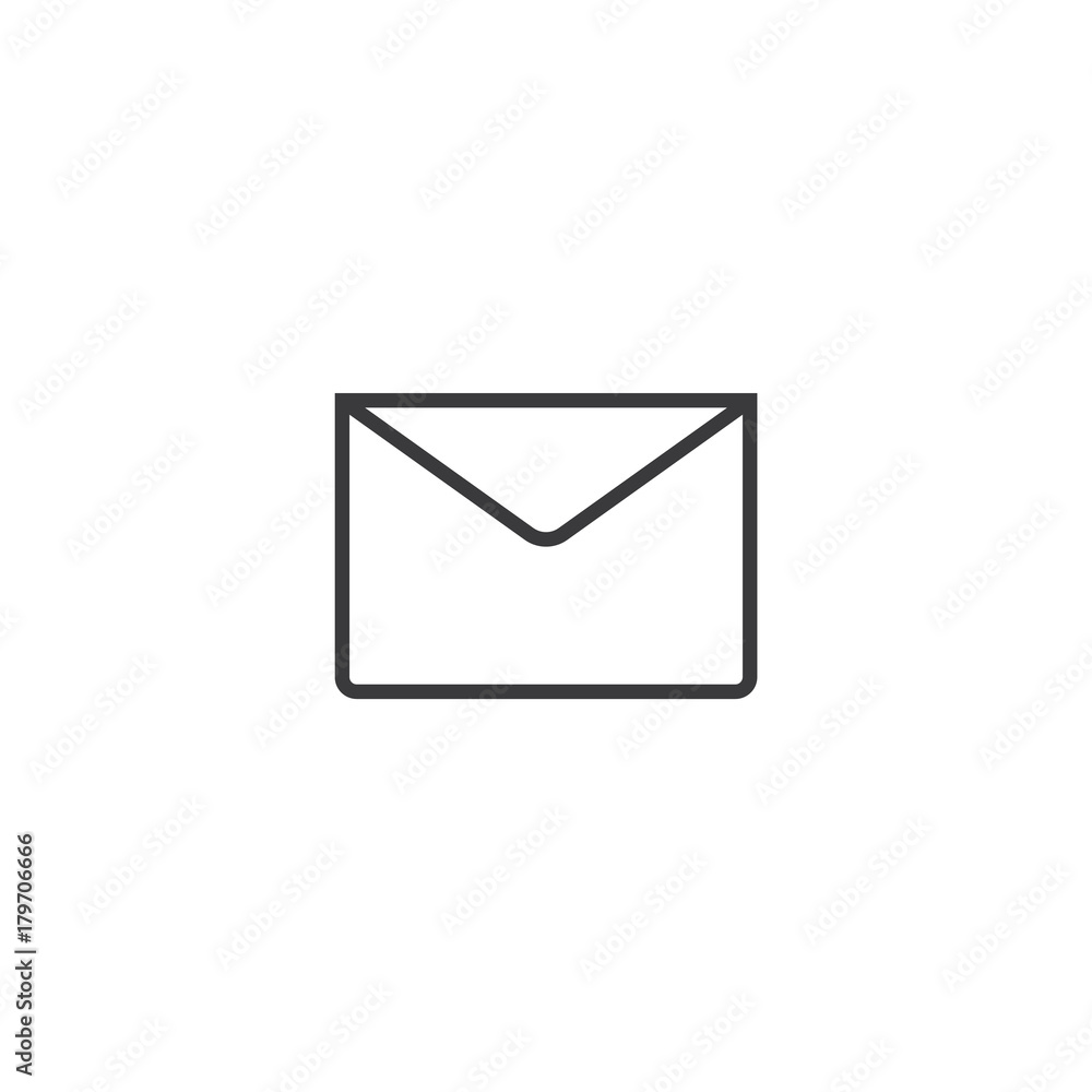 email Icon. line style vector illustration email Icon. line style vector illustration
