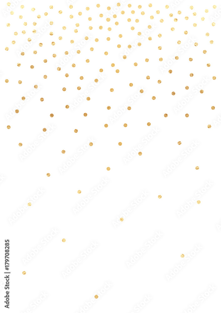 gold dots pattern