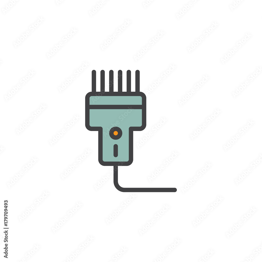 Pet trimmer filled outline icon, line vector sign, linear colorful pictogram isolated on white. Symbol, logo illustration. Pixel perfect vector graphics Pet trimmer filled outline icon, line vector sign, linear colorful pictogram isolated on white. Symbol, logo illustration. Pixel perfect vector graphics