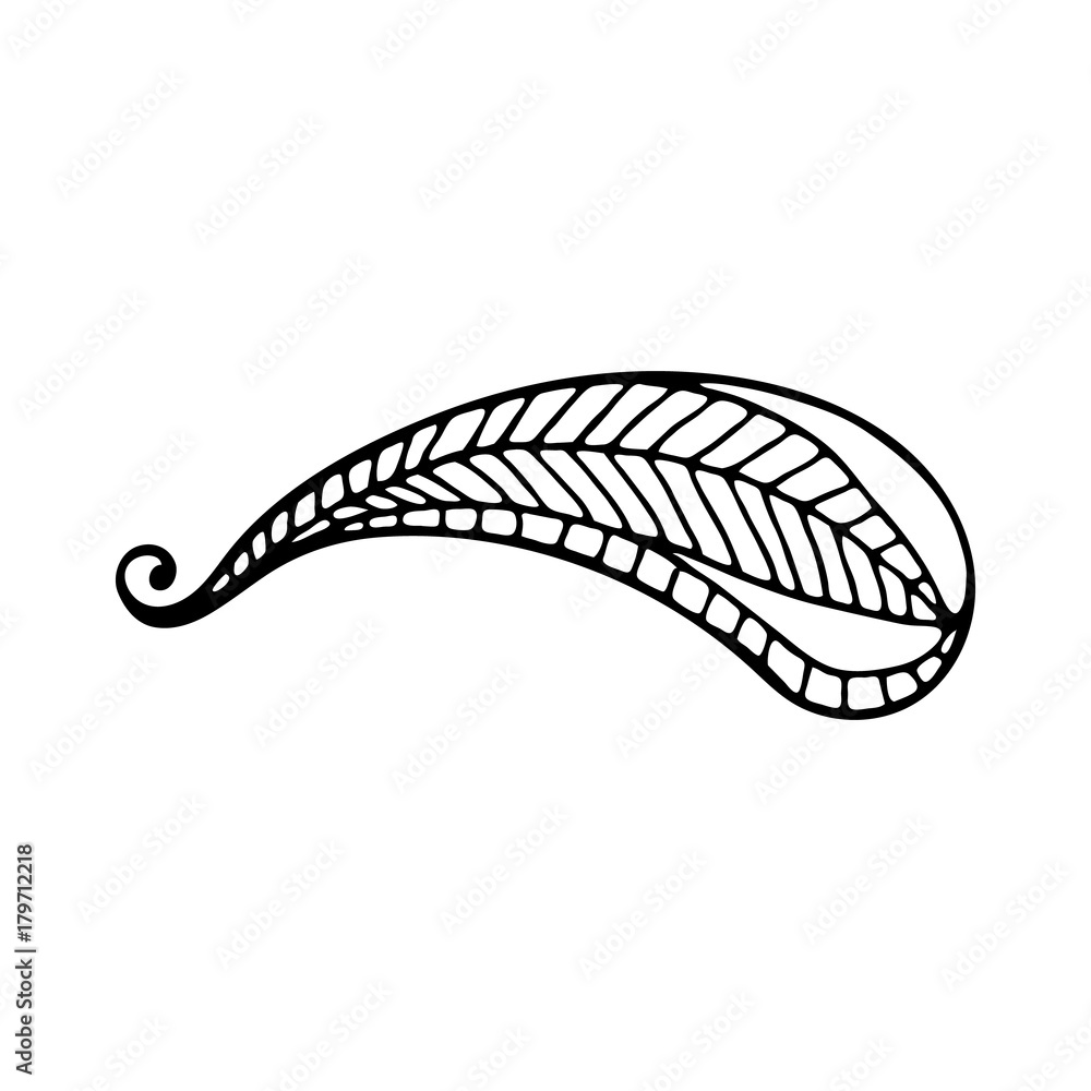 Pattern in style hand draw, doodle, zentangl, Indian sign on a white background Pattern in style hand draw, doodle, zentangl, Indian sign on a white background