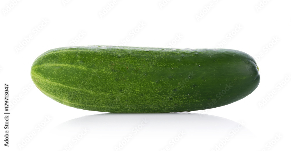 Cucumber isolated on the white background Cucumber isolated on the white background