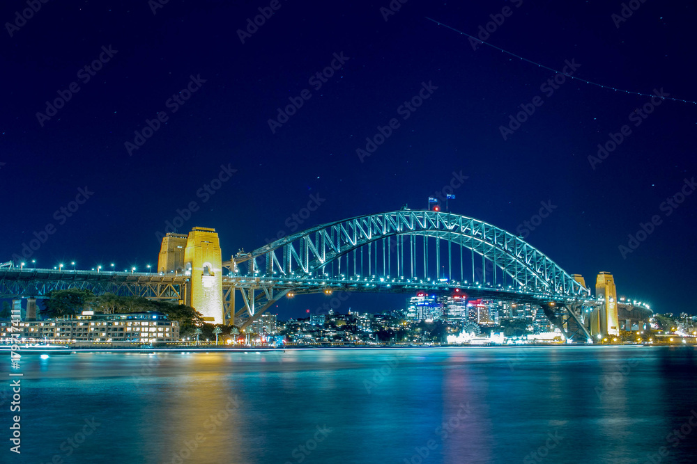Naklejka premium Sydney Harbour Bridge