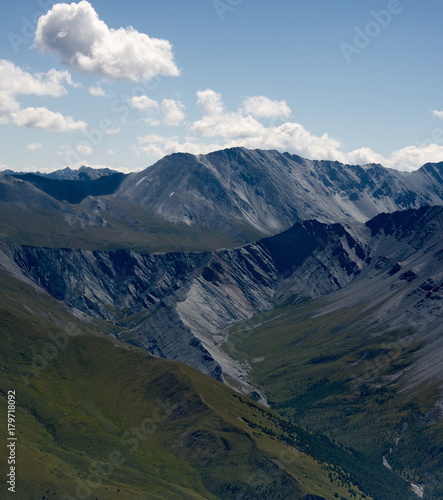 The highest mountain of Siberia