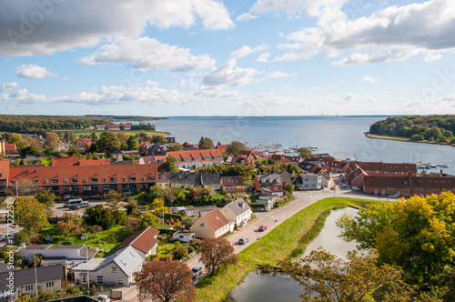town of Vordingborg in Denmark photo