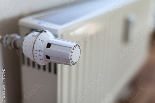 a heat regulator on a german heater photo