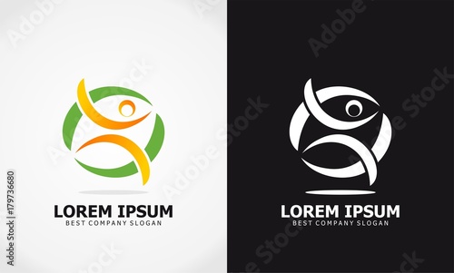 happy human health logo
