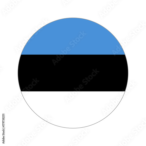 Circular world Flag estonia Free Download Circular world Flag estonia - GFXLoad