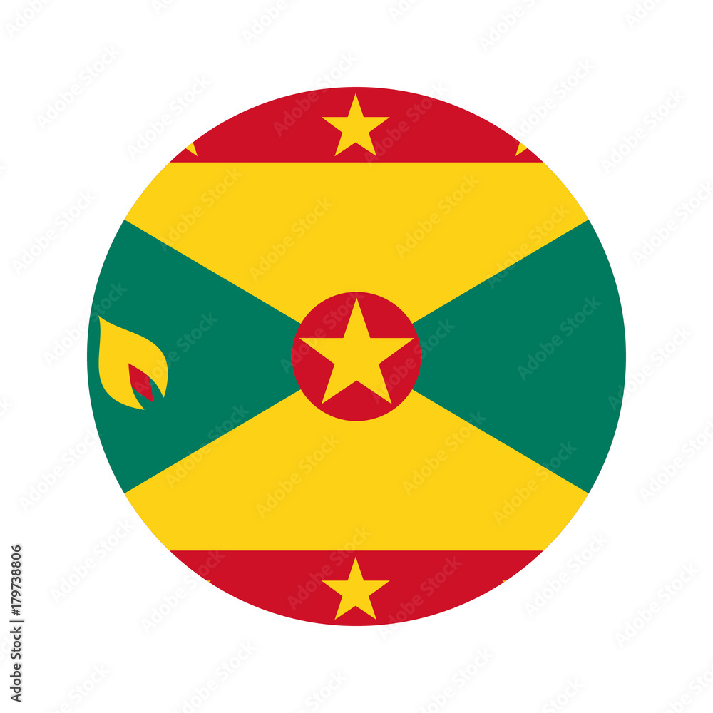 Circular world Flag Circular world Flag