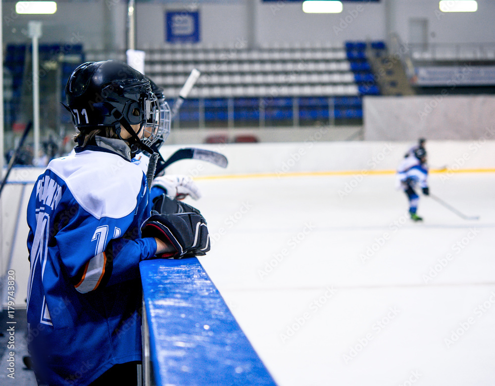 Fototapeta premium dynamic game hockey