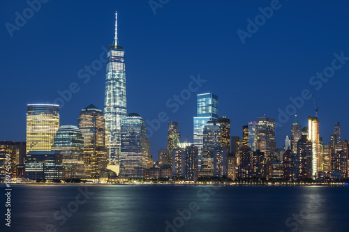 View of NYC by night © Frédéric Prochasson