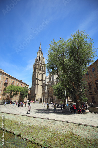 The Cathedral in sunny day, Spain