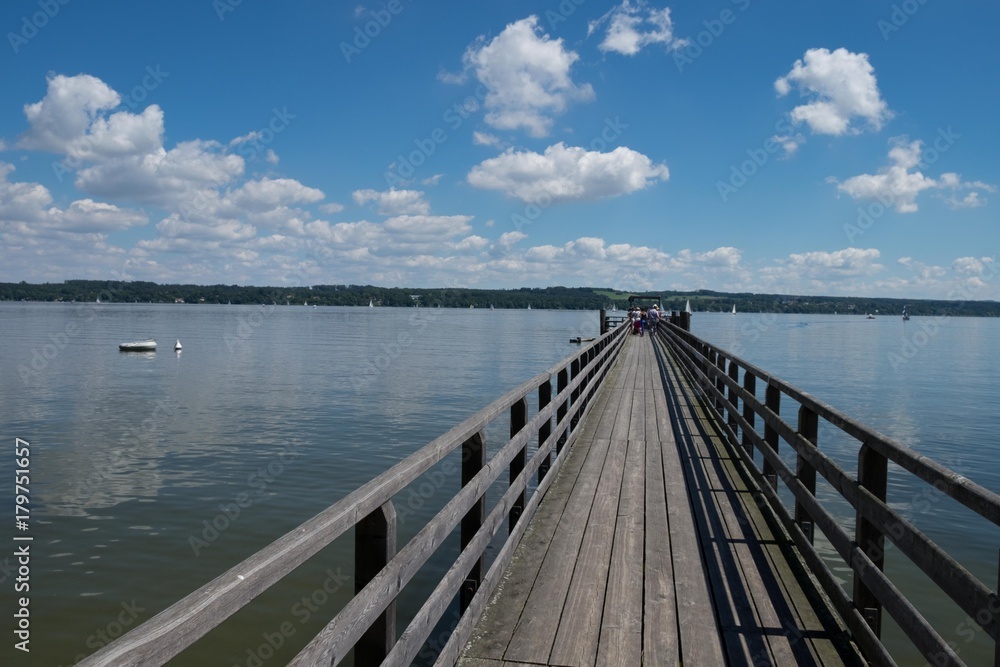 Obraz premium Bawaria, Ammersee