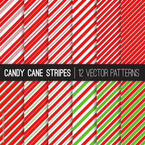 Candy Cane Stripes Vector P...