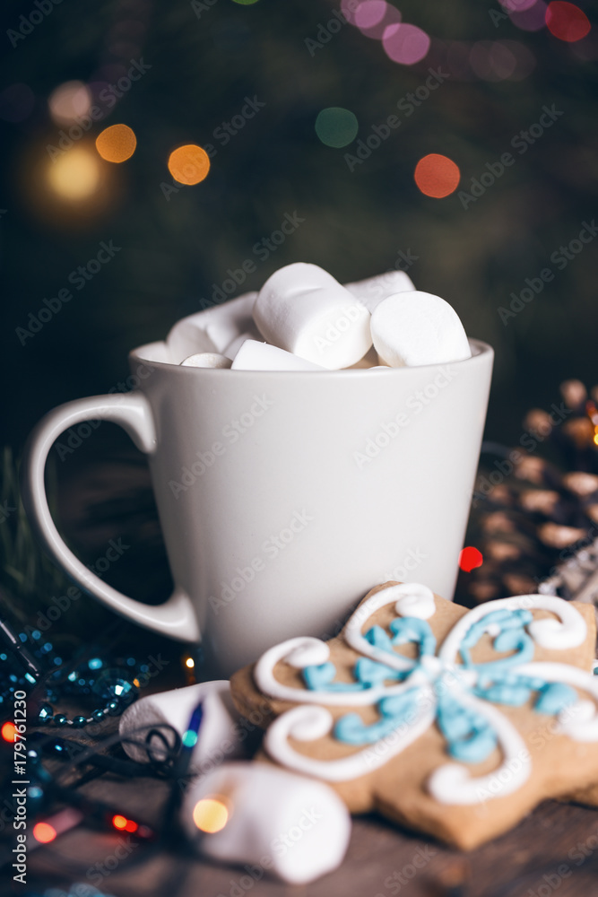 cup of coffee and marshmallows cup of coffee and marshmallows
