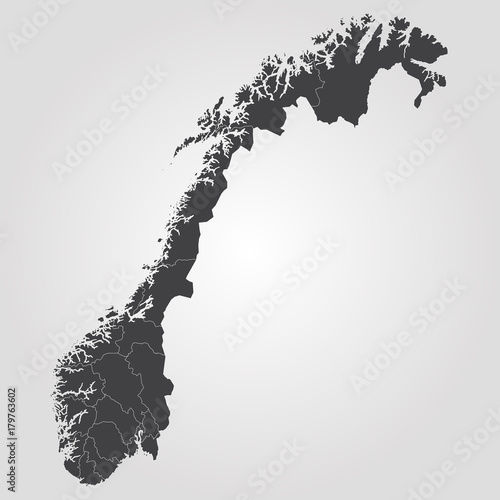 Map of Norway