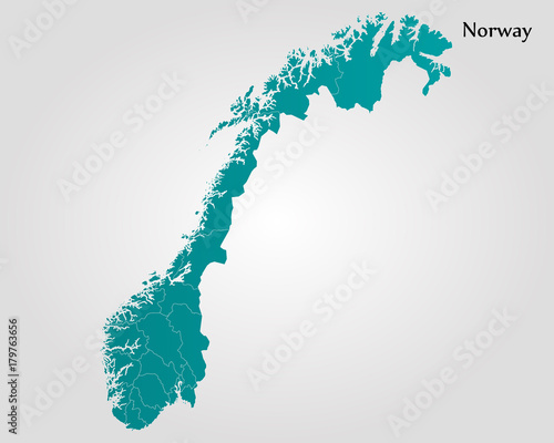 Map of Norway