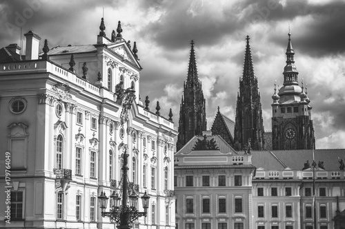 Castle Square in Prague, Czech Republic