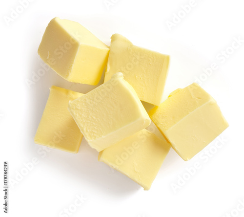 Pieces of butter