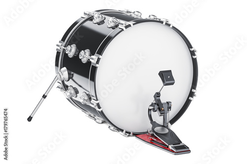 Cuadro en lienzo Bass Drum, 3D rendering