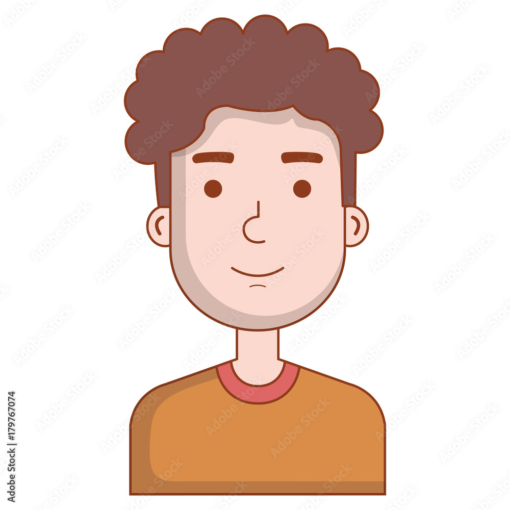young man avatar character young man avatar character