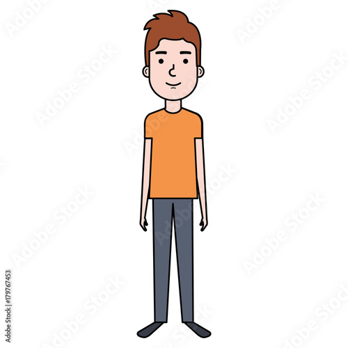 young man avatar character