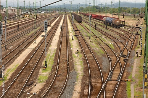 Railway Station Tracks