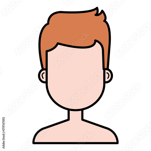 young man shirtless avatar character