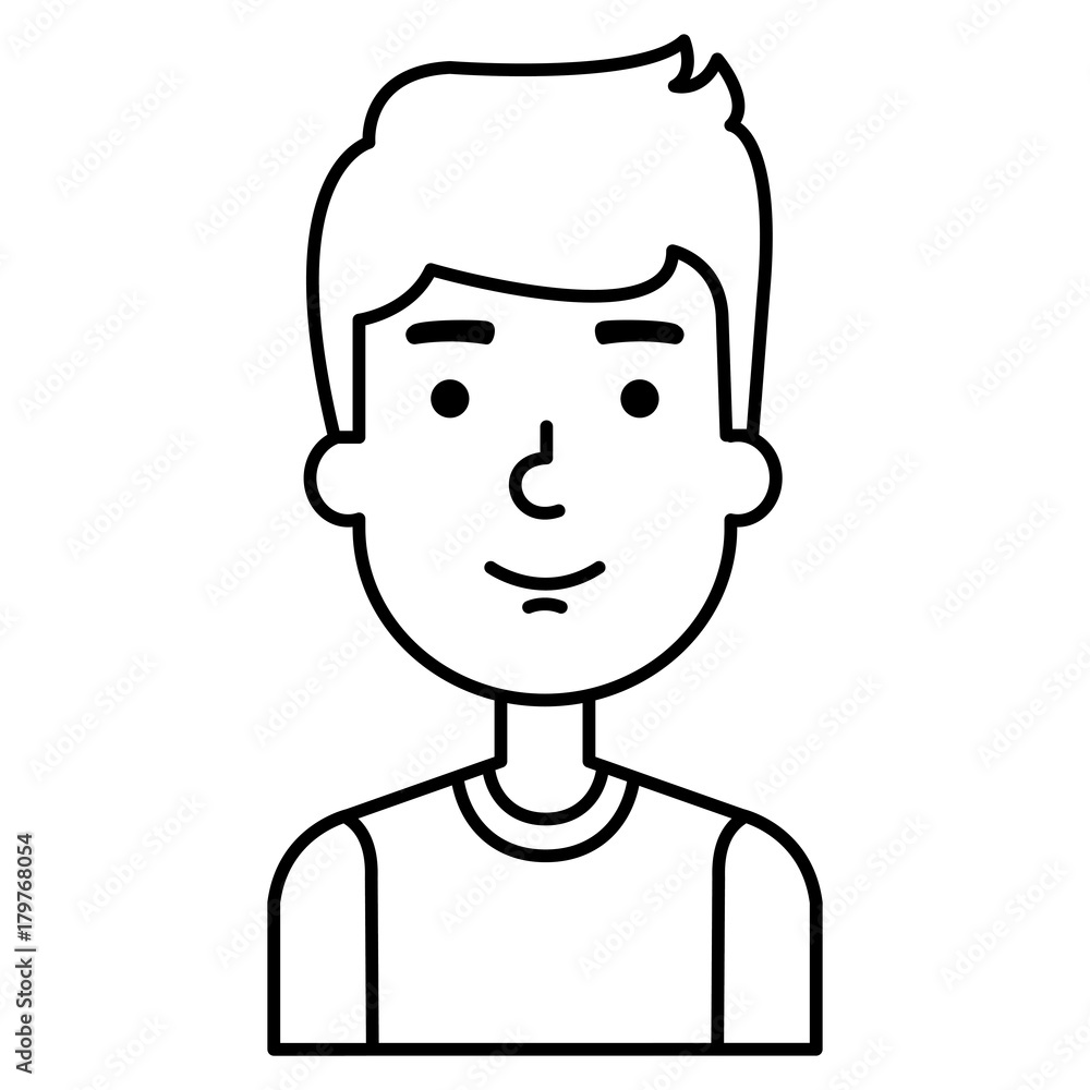 young man avatar character