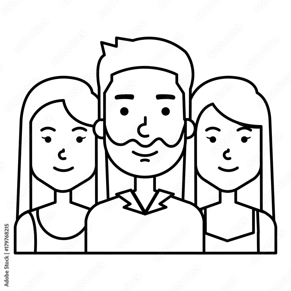group of persons avatars characters group of persons avatars characters