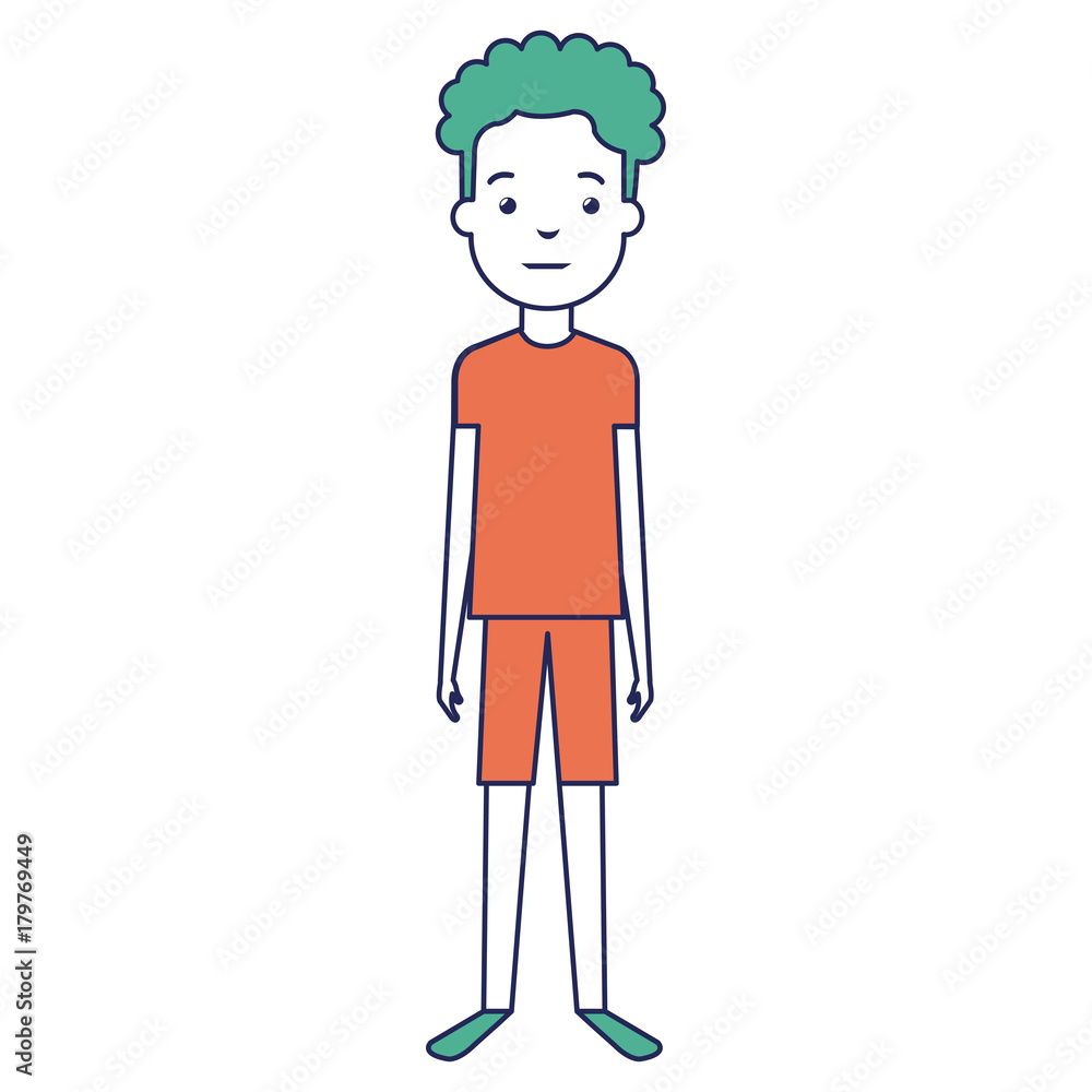 young man avatar character young man avatar character