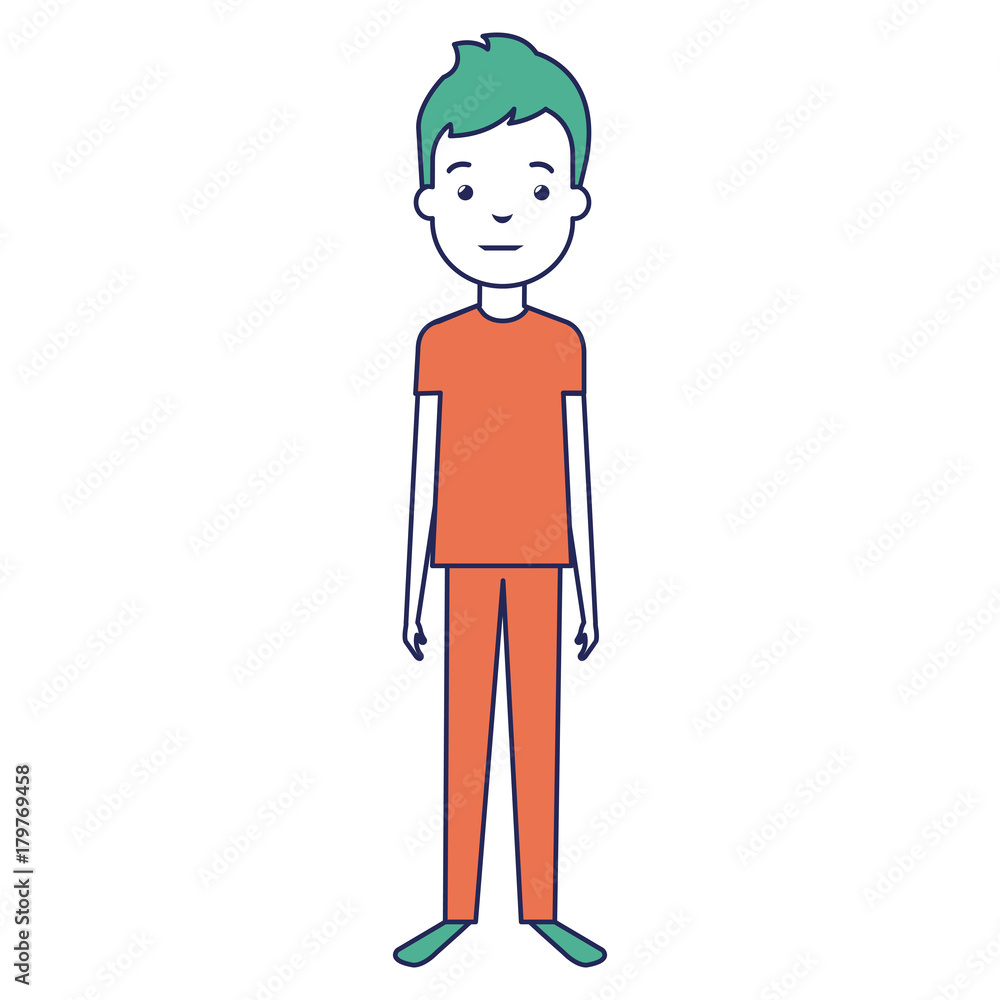 young man avatar character young man avatar character