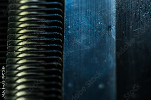 Obraz na płótnie metal sheets w salonie