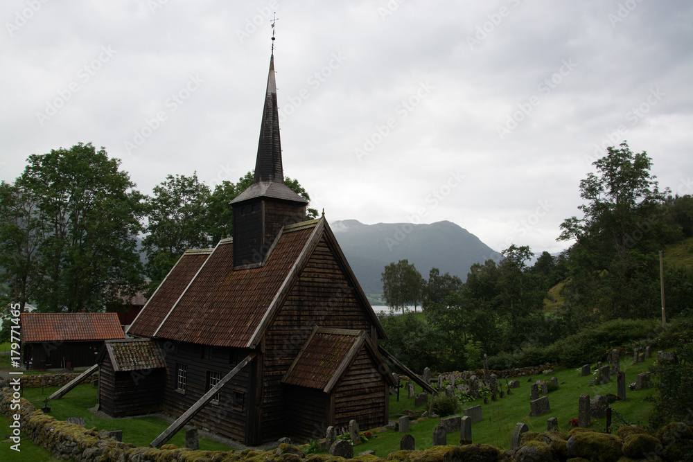 Stabkirche Roedven, Moere Og Romsdal, Norwegen