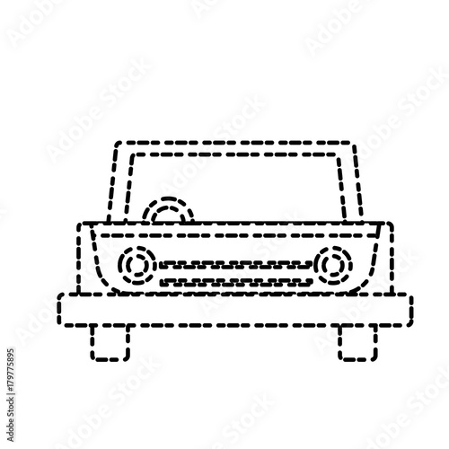 Taxi cab vehicle icon vector illustration graphic design