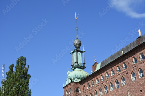 Canvas Print Stockholm, Schweden, Rathaus, Stadshus, Stockholms stadshus, Stadtregierung, Sta